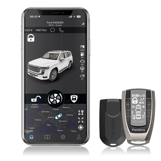 Pandora ELITE dvoucestný GSM/GPS autoalarm