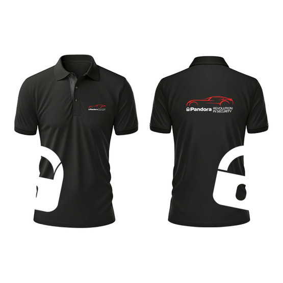 PANDORA POLO SHIRT XL polokošile s logem Pandora