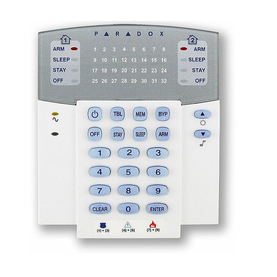 Paradox K32 klávesnice LED