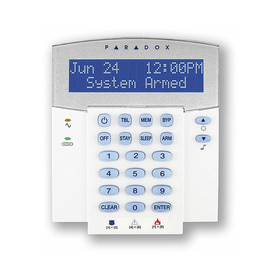 Paradox K32LCD textová LCD klávesnice