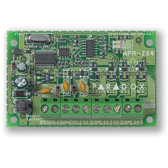 Paradox ZX4 expander se 4 vstupy
