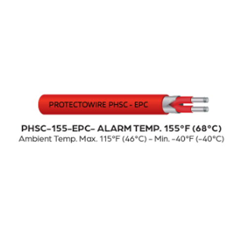 PHSC-155-EPC-M lineární teplotní detektor