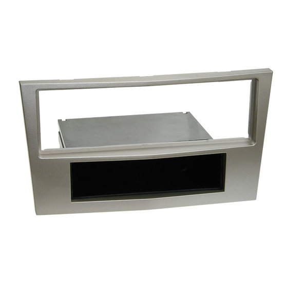 PF-2255 4 plastový rámeček 1DIN Opel Corsa