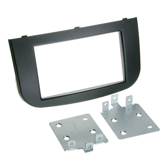 PF-2506 D plastový rámeček 2DIN Mitsubishi Colt