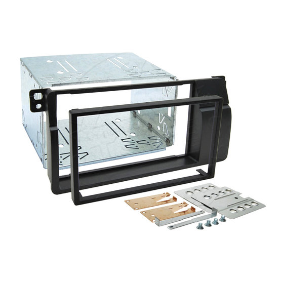 PF-1510 plastový rámeček 2DIN BMW 3