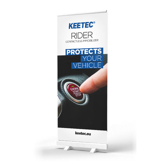 RIDER ROLL BANNER reklamní stojan
