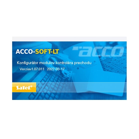 Satel ACCO-SOFT-LT Program pro konfiguraci modulů