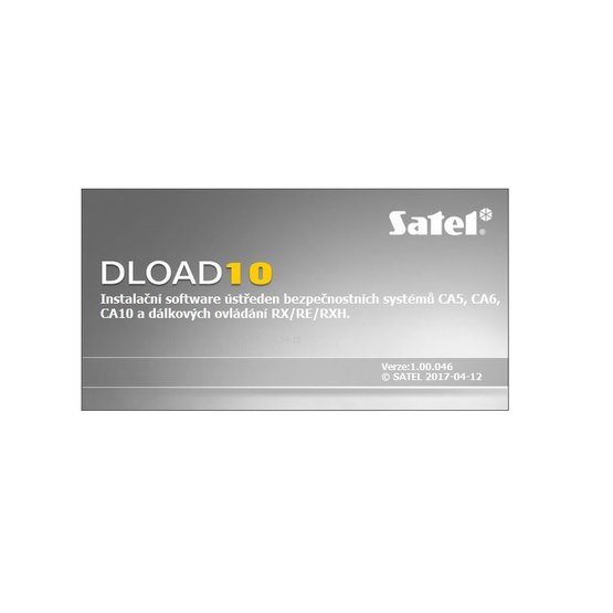Satel DLOAD10 konfigurační software