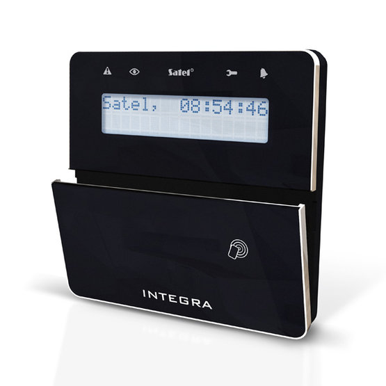 Satel INT-KLFR-BSB LCD klávesnice s dvířky a RFID