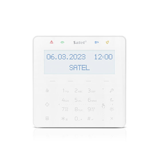 Satel INT-KSG2R-W ovládací panel s RFID čtečkou