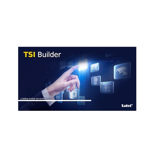Satel TSI BUILDER konfigurátor uživatelského rozhraní klávesnice INT-TSI