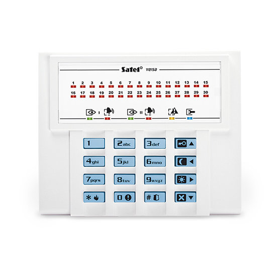 Satel VERSA-LED-BL klávesnice s LED indikací