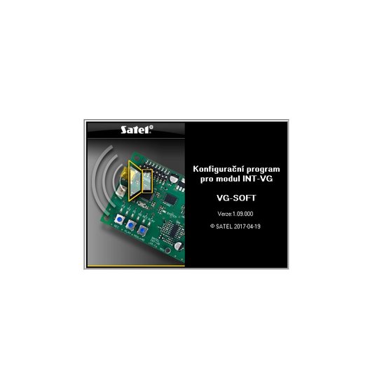 Satel VG-SOFT konfigurační software modulu INT-VG