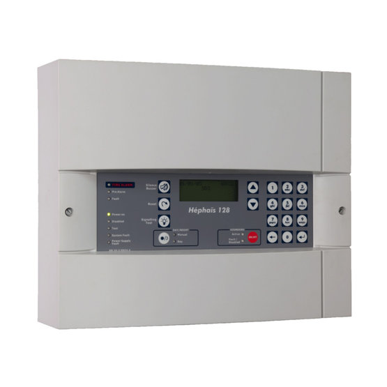 SD3 HEPHAIS 128 Adresovatelná interaktivní ústředna EPS