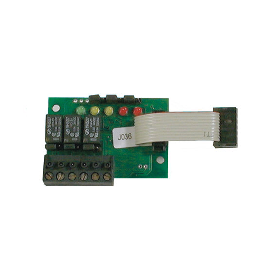 SD3 STS3REL Reléový modul pro detektory SDx
