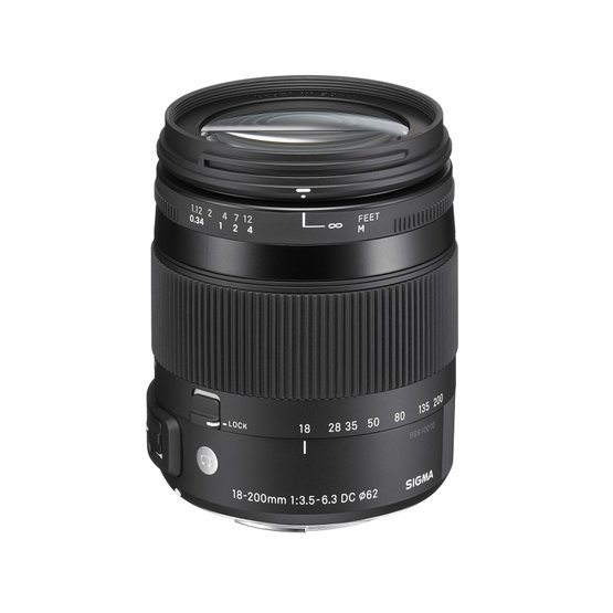 Sigma EF 18-200mm-16MPx objektiv