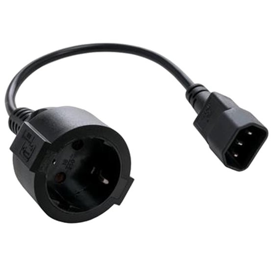 Simple C14-Schuko síťový kabel pro výstup UPS