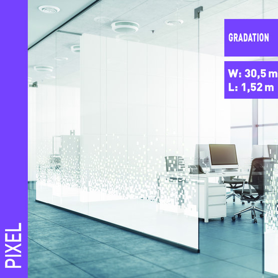 Solar Screen PIXEL interiérová designová fólie