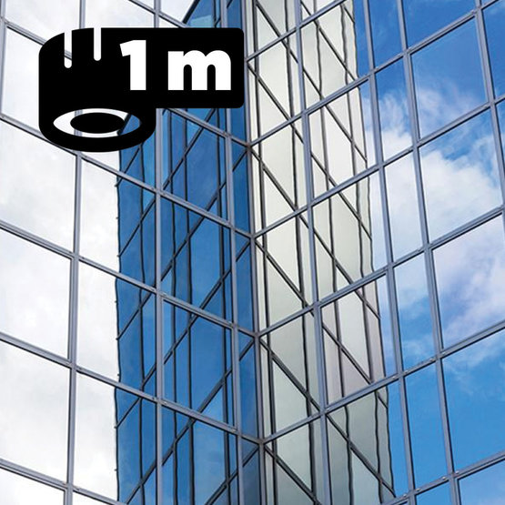 Solar Screen SILVER 385 XC (bm) protisluneční exteriérová fólie zrcadlová