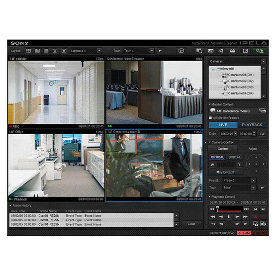 Sony IMZ-NS104M záznamový software