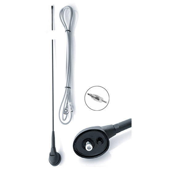 Střešní anténa přední, DIN, univerzální, 92 cm SA-006