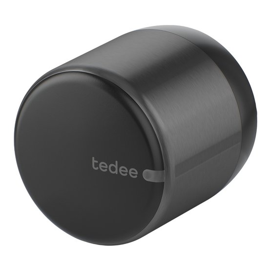 Tedee GO2 B inteligentní zámek pro dveře s klíčovým zamykáním