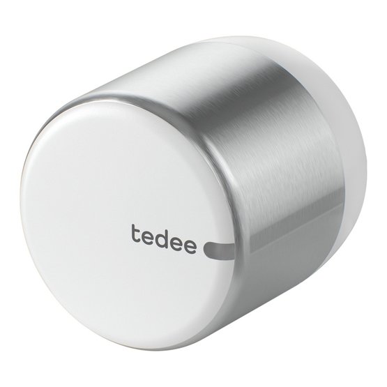 Tedee GO2 S inteligentní zámek pro dveře s klíčovým zamykáním