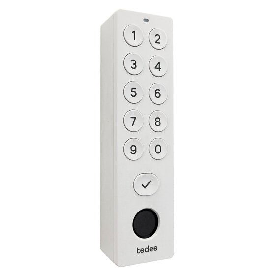 Tedee Keypad Pro B bezdrátová biometrická čtečka