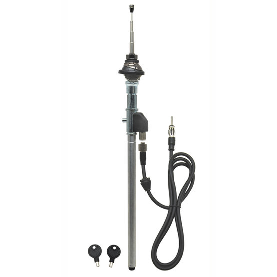 Teleskopická anténa univerzální DIN, do blatníku SA-153