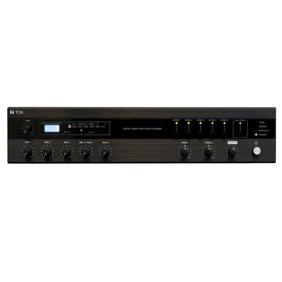 TOA A-3224DMZ-EB digitální 5 zónový mixážní zesilovač