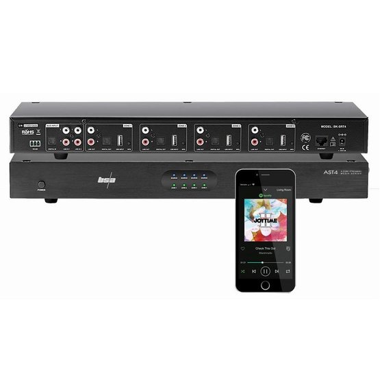 BS ACOUSTIC AST4 4zónový přehrávač internetových rádií