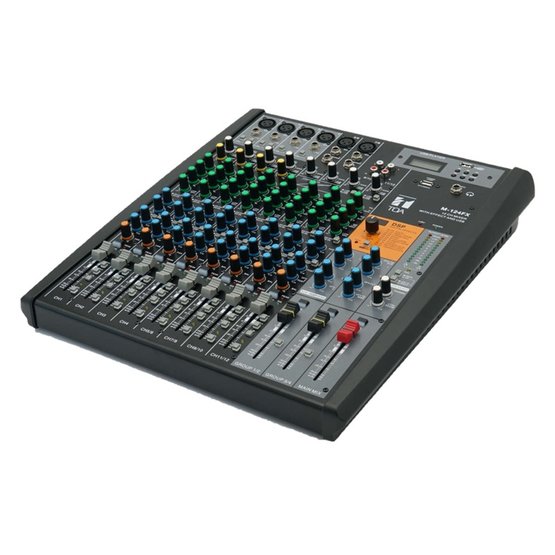 TOA M-124FX-EB profesionální 12kanálový mixážní pult