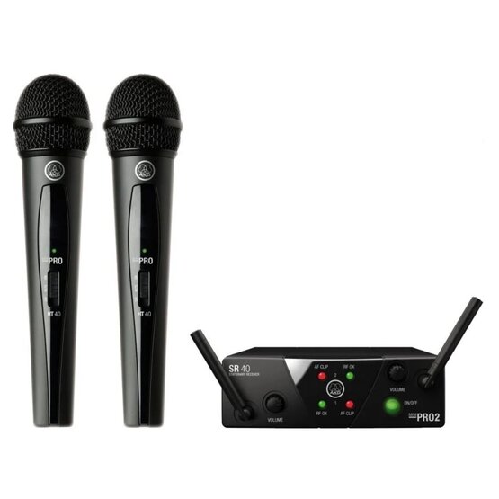 WMS40 Mini Dual bezdrátový UHF set