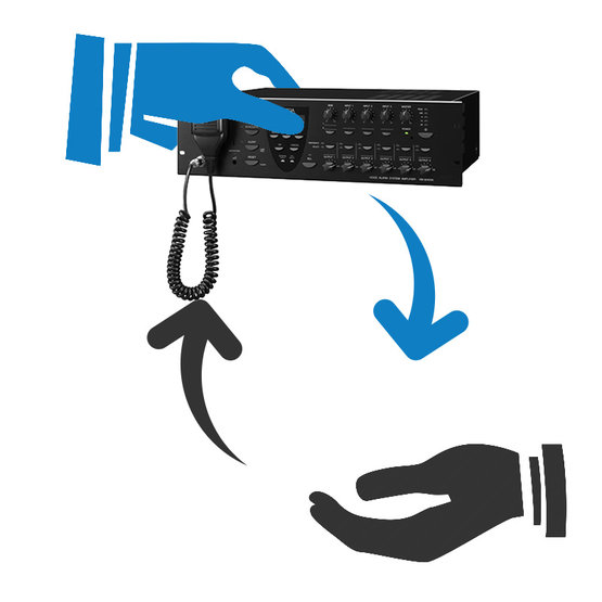 TOA ZAP VM-3360VA CE řídící ústředna