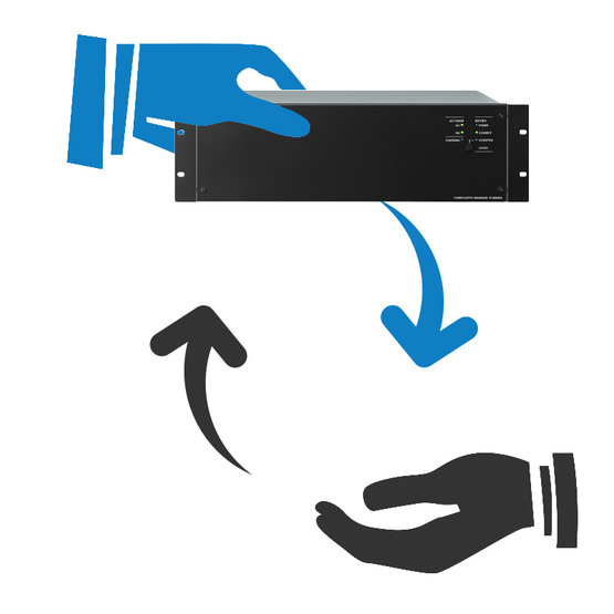 TOA ZAP VX-3000DS CE záložní napájecí zdroj 2300 W