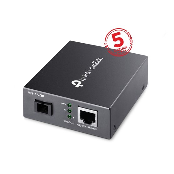 TP-Link TL-FC311A-20 Gigabitový SFP média konvertor