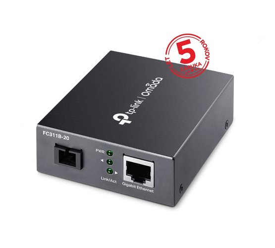 TP-Link TL-FC311B-20 Gigabitový SFP média konvertor