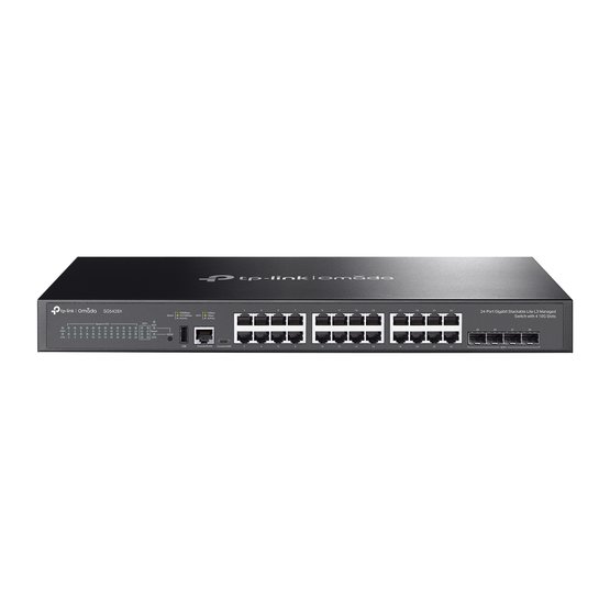 TP-Link TL-SG5428X Omada 28portový L3 switch