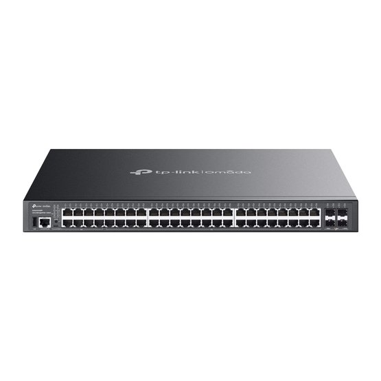 Tp-Link TL-SG5452XMPP Omada 52portový PoE++ switch