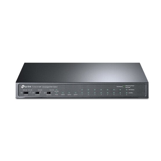TP-Link TL-SL1311MP 11-portový PoE+ switch