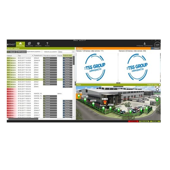 TSS GFENCE software pro grafické zpracování