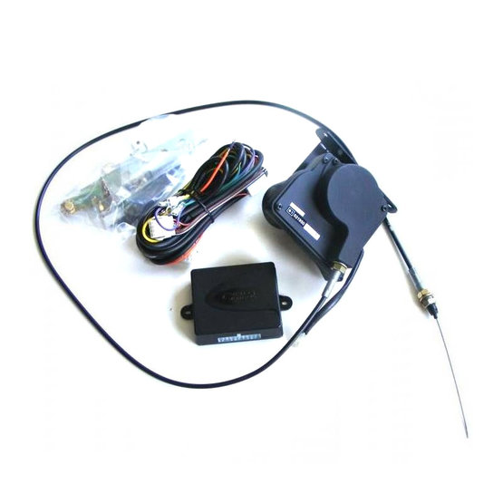 Univerzální tempomat pro vozy bez elektronického plynového pedálu