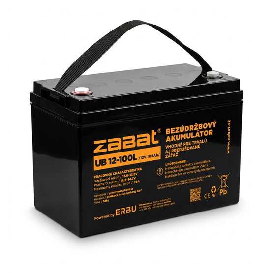 Zabat UB 12-100L akumulátor