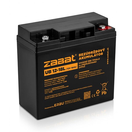 Zabat UB 12-18L akumulátor