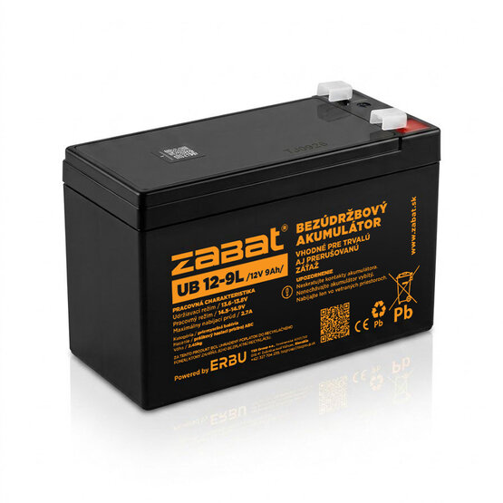 Zabat UB 12-9L akumulátor