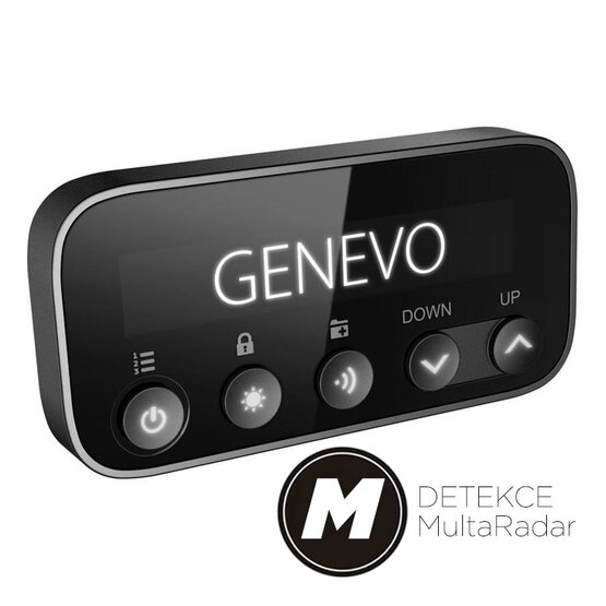 GENEVO PRO M vestavěný antiradar s GPS