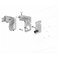 Ajax Swivel mount White Otočný držák