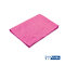 It's Win WINC-243-4 mikrovláknová utěrka na okna, 290gsm, 40x40cm, růžová, 1ks