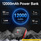 JS12 Jump starter sada pro nouzové startování 12.000 mAh
