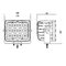 WL 9120-120 Pracovní LED světlo, 9-48V,120W, 10.800lm, Flood